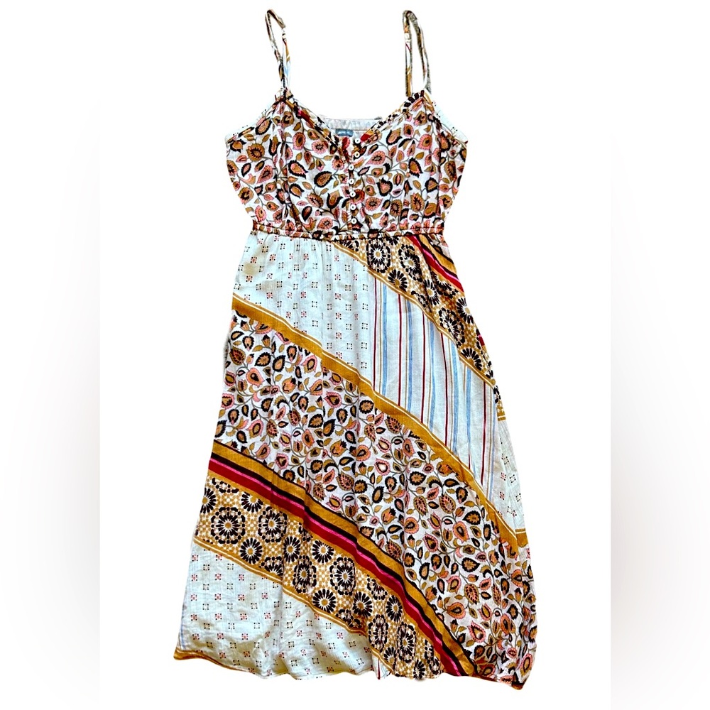 Aerie Woman’s Petite Spaghetti Strap Midi Dress. S/M